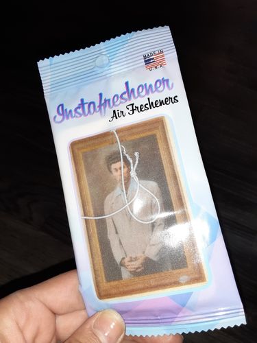 Customer photo review of Rounded Rectangle Portrait Air Freshener