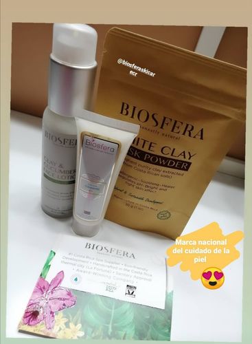 Customer photo review of White Clay Mask Powder
