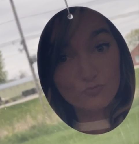 Customer photo review of Oval Portrait Air Freshener