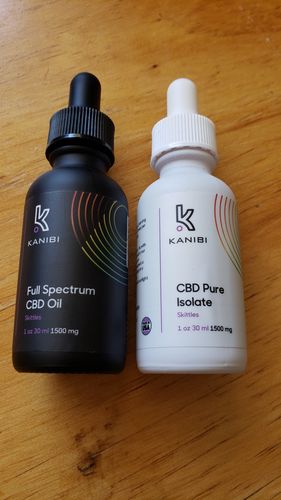 Customer photo review of Full Spectrum CBD Oil Tincture
