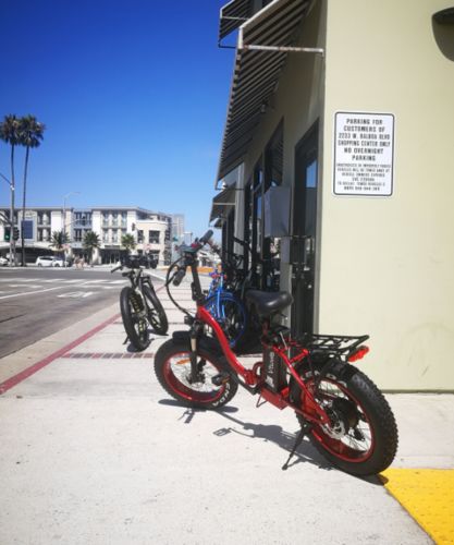 Customer photo review of VTUVIA SF20 750W 20'' Folding Fat Tire 48V 13AH Electric Bike