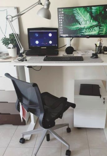 Customer photo review of Setu chair stool (Renewed) | Alpine