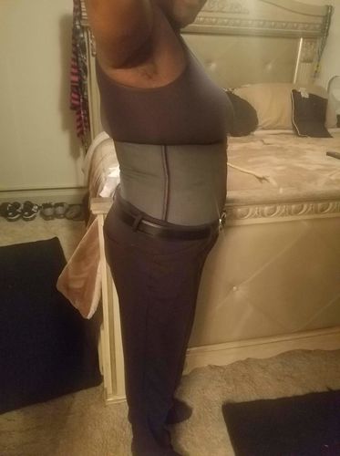 Customer photo review of LATEX ZIP + CLIP
