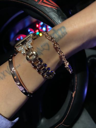 Customer photo review of Star Rhinestone Bracelet