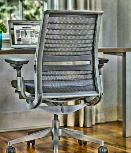 Customer photo review of Think Chair (Renewed) | Black | New Version