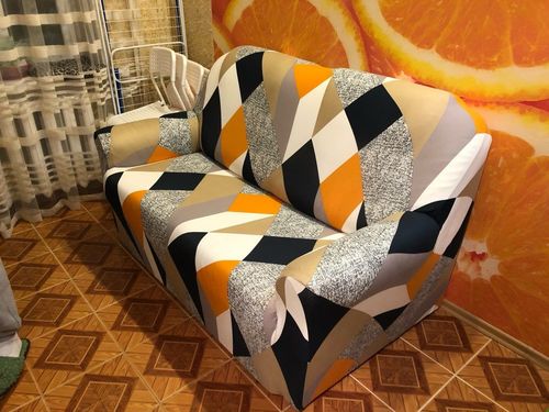 Customer photo review of EasyFit™- Stretch Sofa Slipcover