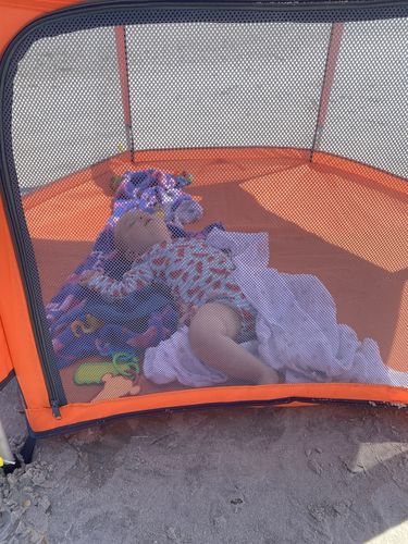 Customer photo review of Pop N' Go® Playpen