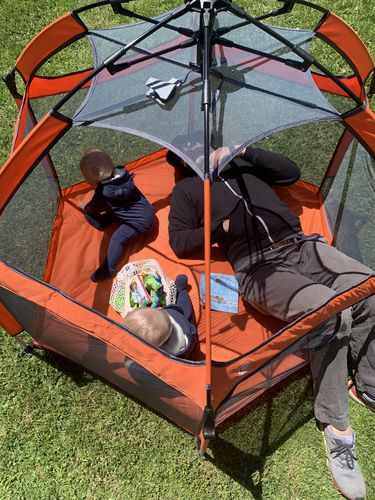 Customer photo review of Pop N' Go® Playpen