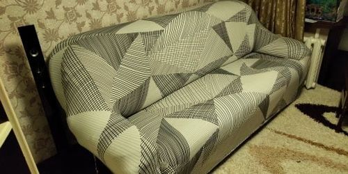 Customer photo review of EasyFit™- Stretch Sofa Slipcover