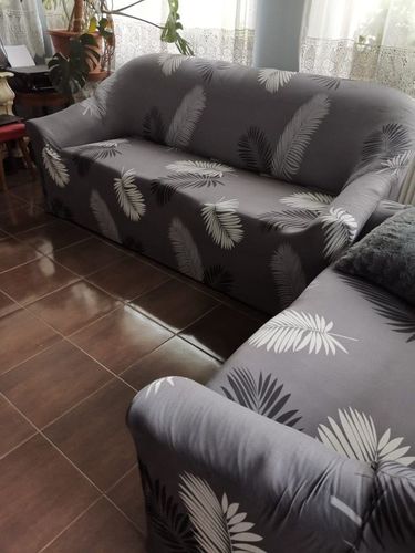 Customer photo review of EasyFit™- Stretch Sofa Slipcover