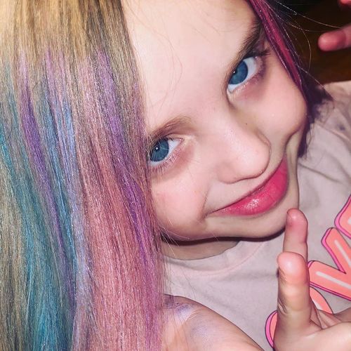 Customer photo review of Hair Color Wax
