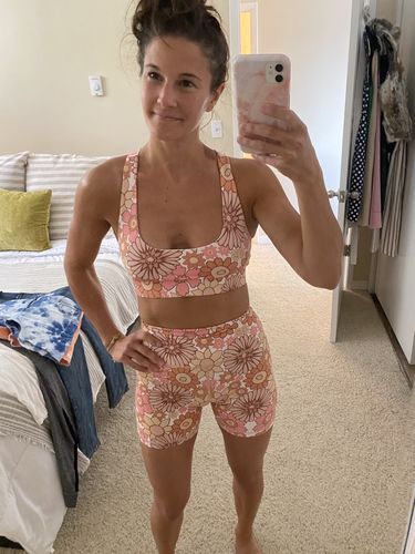 Customer photo review of Flower Power Coral Seseh Crop