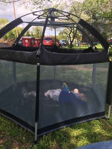 Customer photo review of Pop N' Go® Playpen