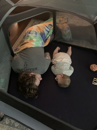 Customer photo review of Pop N' Go® Playpen