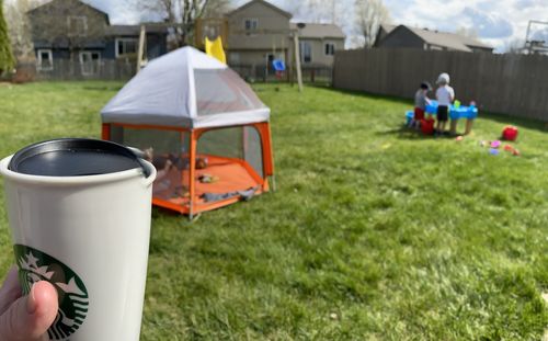 Customer photo review of Pop N' Go® Playpen