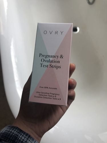 Customer photo review of Pregnancy Test Strips (Ultra-Sensitive)