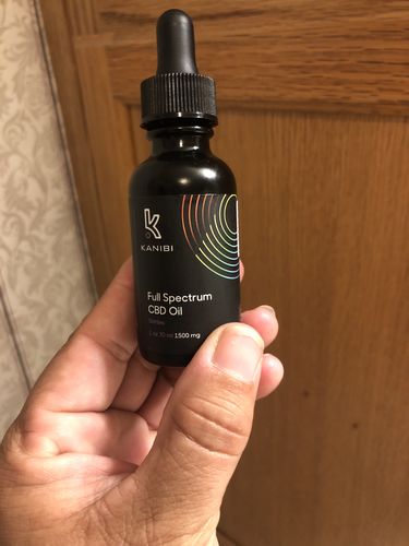 Customer photo review of Full Spectrum CBD Oil Tincture