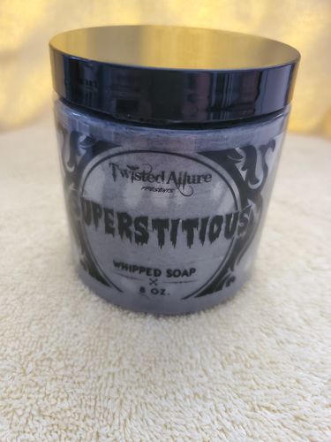 Customer photo review of Superstitous Whipped Soap