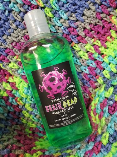 Customer photo review of Brain Dead Hand Sanitizer