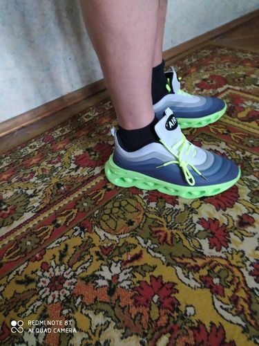 Customer photo review of ICONIC X9X Wave Runner Sneakers