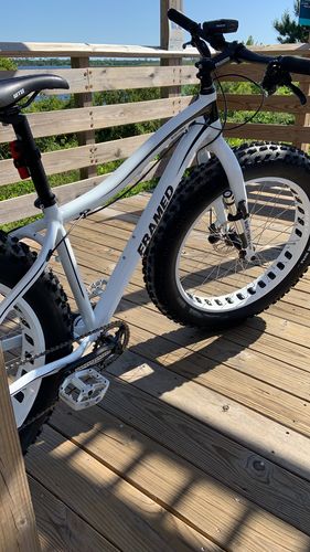 Customer photo review of Wolftrax Alloy Fat Bike 26"