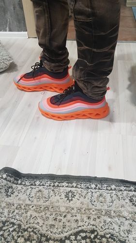Customer photo review of ICONIC X9X Wave Runner Sneakers