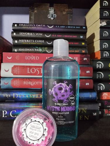 Customer photo review of Mystic Mermaid Hand Sanitizer
