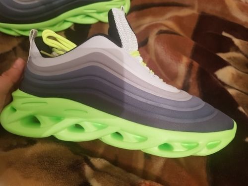 Customer photo review of ICONIC X9X Wave Runner Sneakers