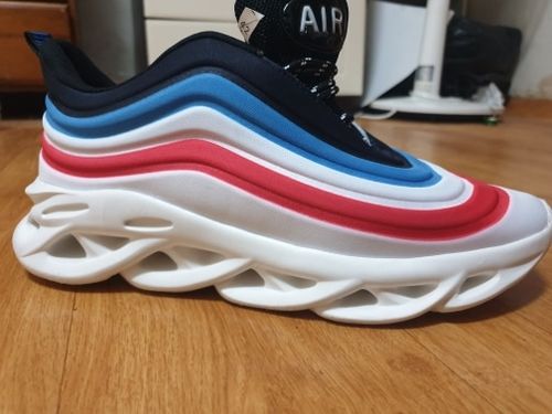 Customer photo review of ICONIC X9X Wave Runner Sneakers