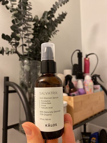 Customer photo review of Salvatrix | Anti-Blemish Serum