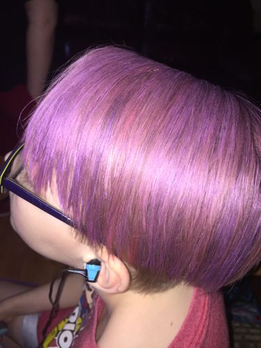 Customer photo review of Hair Color Wax
