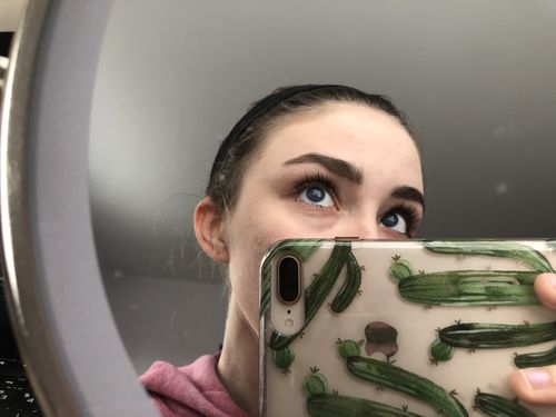 Customer photo review of Nourish & Define Refillable Brow Pencil