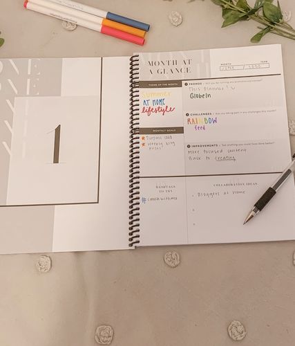 Customer photo review of Instagram Planner