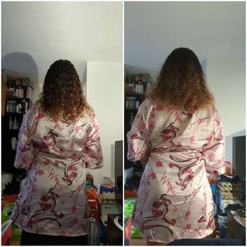 Customer photo review of Good Hair Vitamins - 1 mois