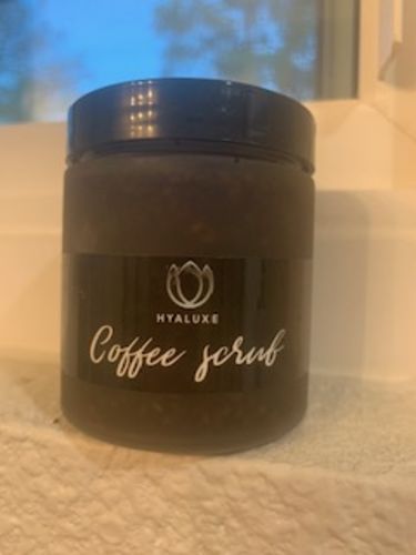 Customer photo review of Magnesium Therapy Bundle with Deluxe Coffee Scrub