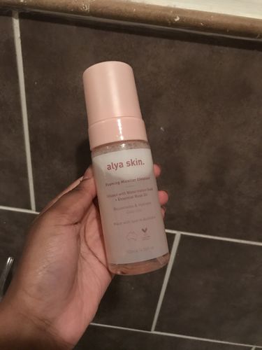 Customer photo review of Foaming Micellar Cleanser