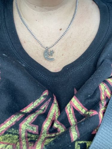 Customer photo review of ASL I Love you sign, Best Friends Necklaces