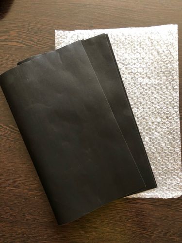 Customer photo review of Non-stick Reusable BBQ Grill Pad
