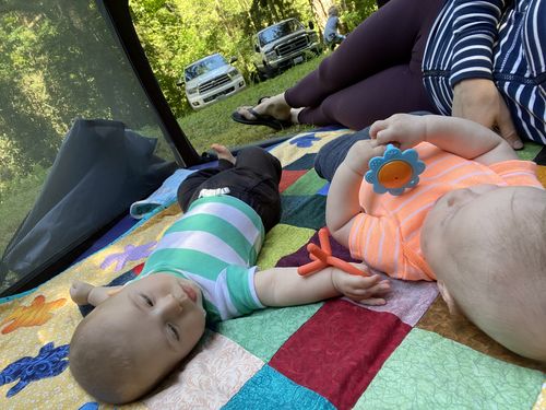 Customer photo review of Pop N' Go® Playpen