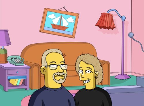 Customer photo review of Personalized Cartoon Portrait