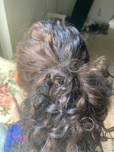 Customer photo review of Hair Color Wax