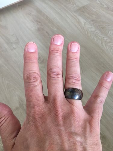 Customer photo review of Mala en bois noir sacré Paya New Dam bénit par le Très Vénérable LP Djoy.