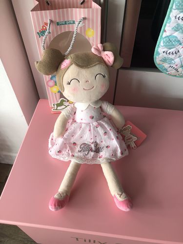 Customer photo review of Personalized Leyadoll (Strawberry) with Gift Bag