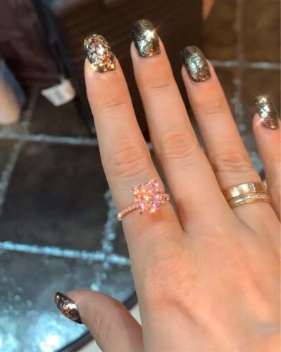 Customer photo review of ADALEE - ROSE GOLD