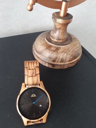 Customer photo review of Montre en bois - Kali