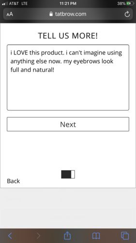 Customer photo review of TatBrow® Microblade Pen