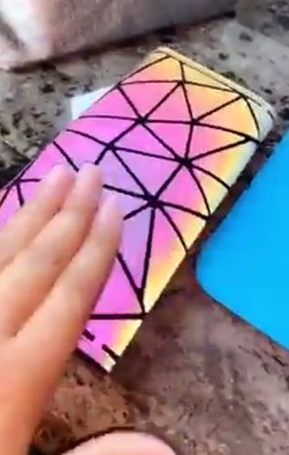 Customer photo review of Black Friday Bundle: Handbag + Wallet + Free Makeup Bag