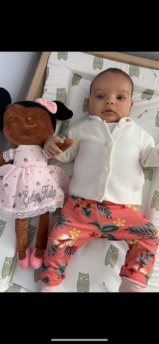 Customer photo review of Personalized Leyadoll (Strawberry) with Gift Bag - 2 Skin Tones