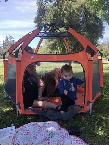 Customer photo review of Pop N' Go® Playpen