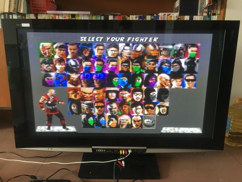 Customer photo review of Ultimate Mortal Kombat Trilogy 57 Character SEGA GENESIS Mega Drive